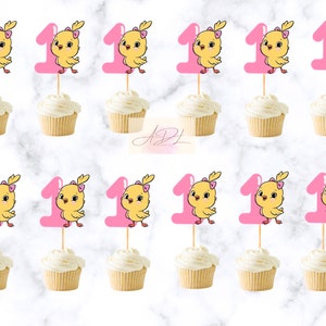 Canticos First Birthday cupcake toppers | Canticos Birthday Decorations | Canticos Party