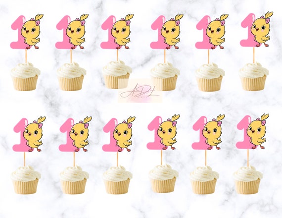 Canticos First Birthday cupcake toppers | Canticos Birthday Decorations |  Canticos Party