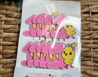 Canticos First Birthday cupcake toppers | Canticos Birthday Decorations | Canticos Party