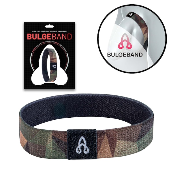 Bulge Band - Flexible Penis Cock Ring Sex Toy (Tactical Camo)