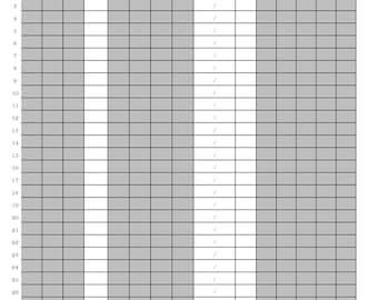 May include: A black and white printable life tracker chart with columns for sleep, steps, blood pressure, heart rate, and medication. The chart is divided into 31 rows, representing the days of the month.