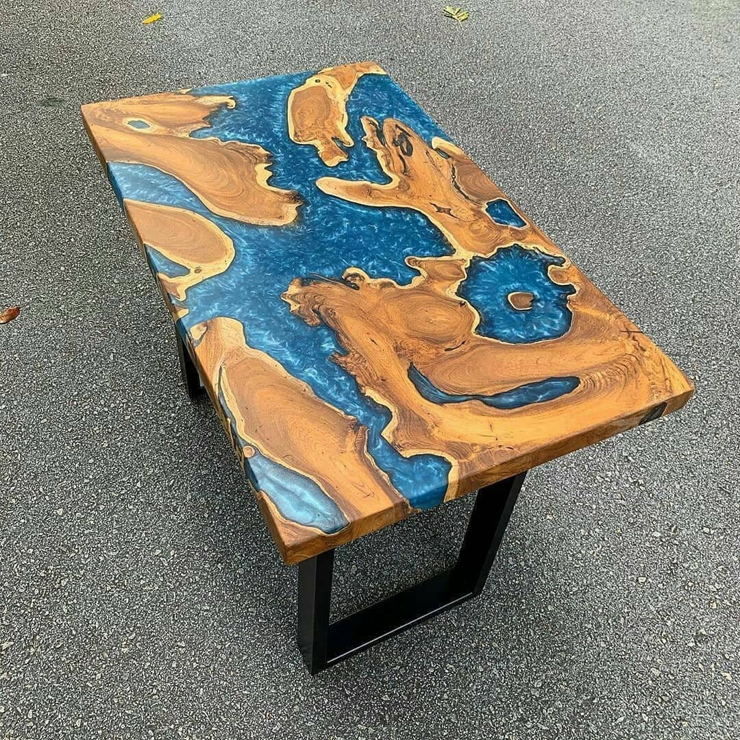Epoxy Wood Coffee Table, Coffee Table and Tea Table Furniture - Etsy