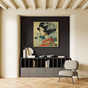Nowoczesna sztuka, plakat do wnętrz, wystrój domu, sztuka ścienna, abstrakcyjny design