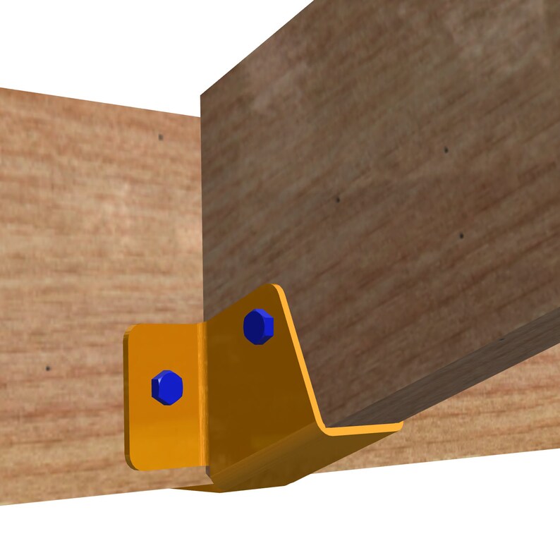 Heavy Duty Roof Skirt Tie Bracket: 4-12 Pitched Roof Support - Etsy