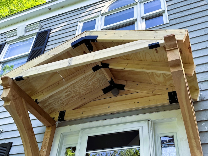DIY Heavy Duty Ridge Rafter Bracket: 4-12 Pitch, Tiny Home DIY - Etsy