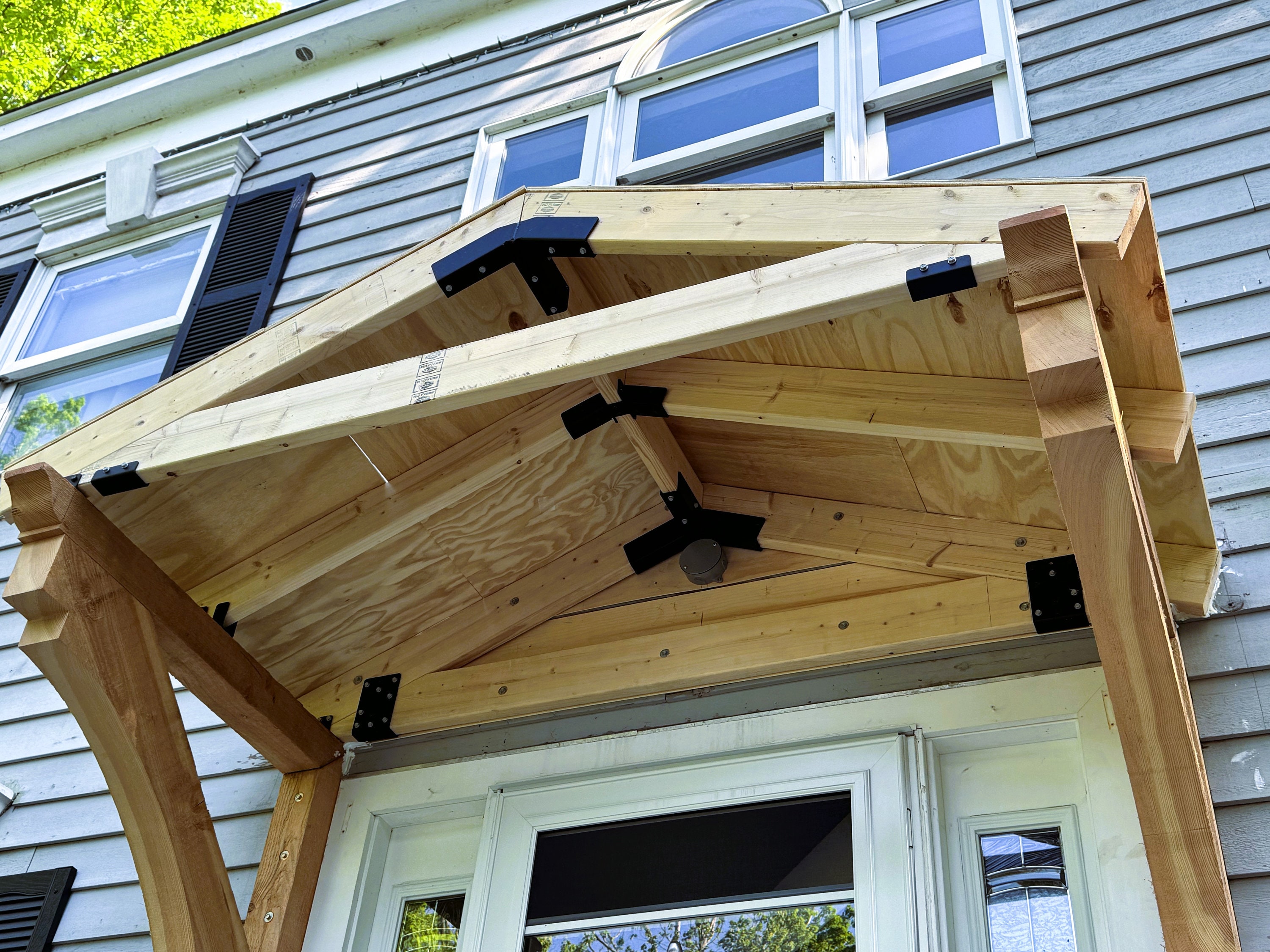 DIY Heavy Duty Ridge Rafter Bracket: 4-12 Pitch, Tiny Home DIY - Etsy