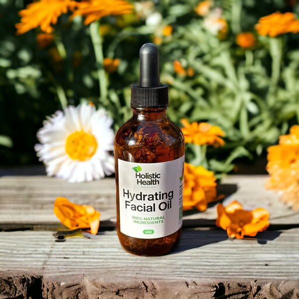 Hydrating Floral Infused Facial Oil