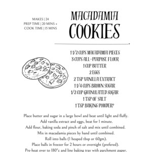 Macadamia Cookie Recipe image 1