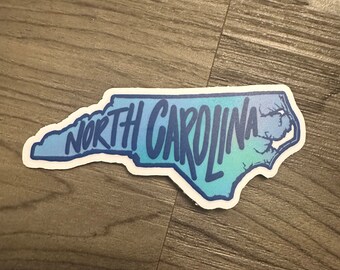 North Carolina - Small Sticker