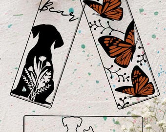 Personalized Acrylic Bookmarks for Animal Lovers