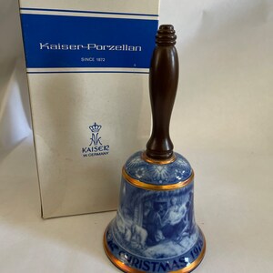 Vintage Kaiser Christmas Bell 1978 Collector&#39;s First Ed. #10101/15,000