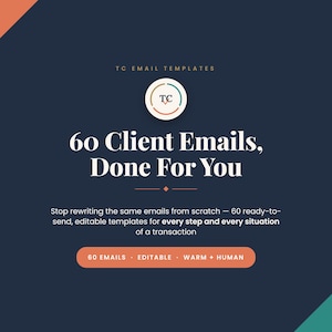 Transaction Coordinator Email Templates, 60 Real Estate Scripts, Buyer Seller Agent, Contract to Close, EMD Inspection Closing, Google Docs