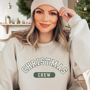 Christmas Crew Sweatshirt Family Christmas Matching Shirt Holiday Shirt Christmas Sweatshirt Family Christmas Holiday Sweatshirt Fun