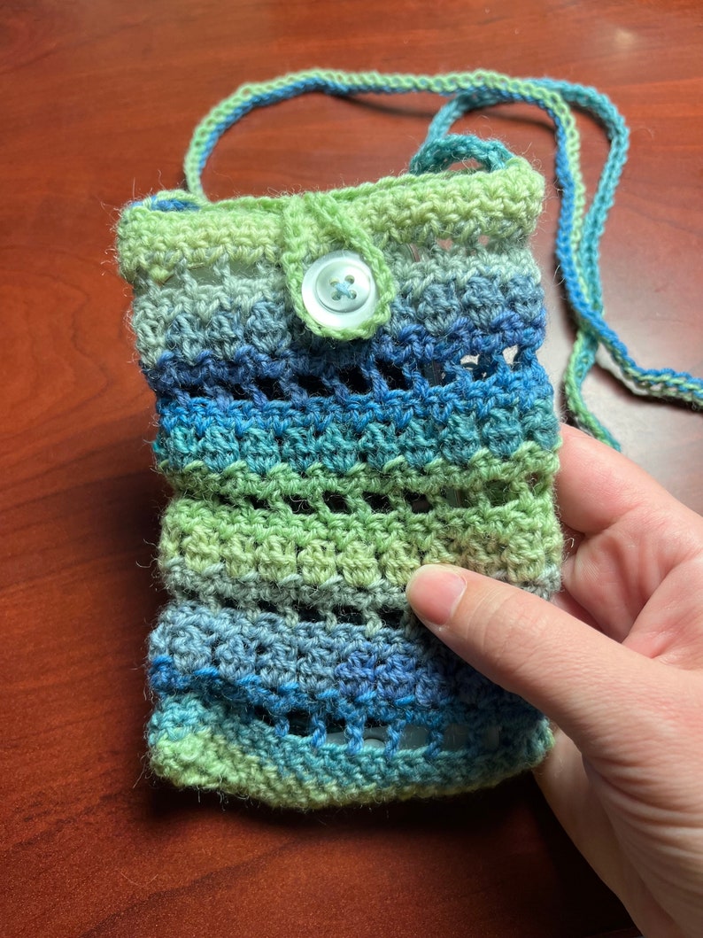 Crocheted Cell Phone Crossbody/Shoulder Bag Variety zdjęcie 9