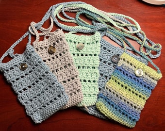 Crocheted Cell Phone Crossbody/Shoulder Bag - Variety