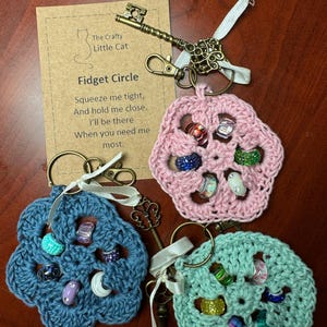 Fidget Shapes - Bead Spinners and Keychains - Variety, TheCraftyLittleCat