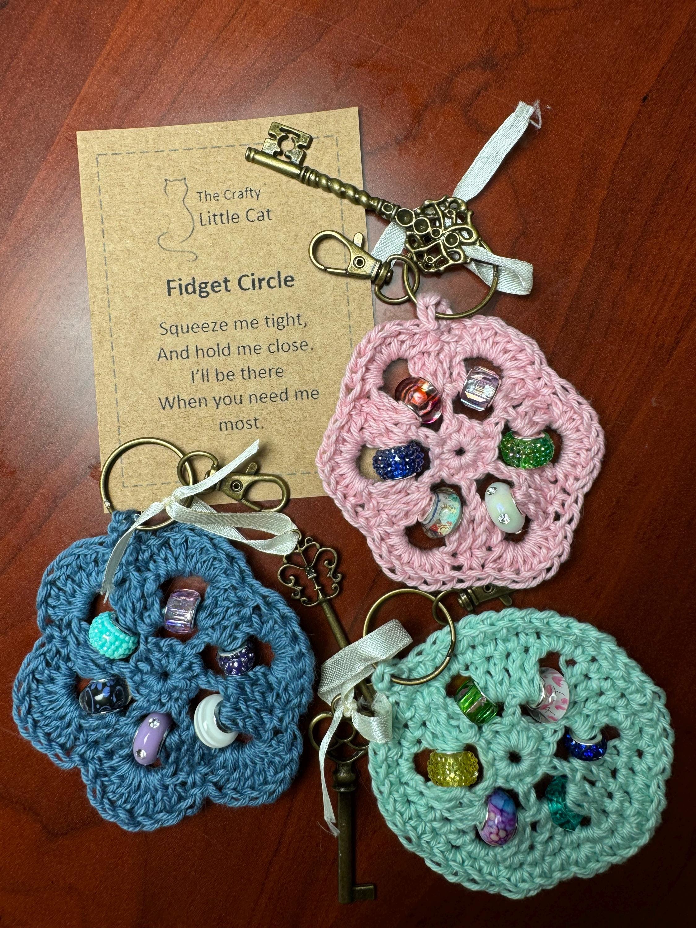 Fidget Shapes - Bead Spinners and Keychains - Variety, TheCraftyLittleCat