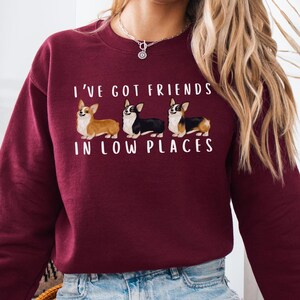 Funny Corgi Sweatshirt Gift for Corgi Lover Crewneck Youth Corgi Sweater Corgi Mom Gift for Her Womens Corgi Sweatshirt Dog Parent Present