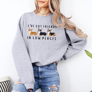 Dog Parent Present Funny Kids Corgi Sweatshirt Gift for Corgi Lover Crewneck Youth Corgi Sweater Corgi Mom Gift for Her Womens Corgi Sweatshirt