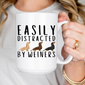 Dog Breed Mug Dachshund Decor Dog Lover Decor Novelty Item Unique Gift Dachshund Mug Weiner Dog Mug Funny Dog Mug Pun Mug Dog Lover Gift