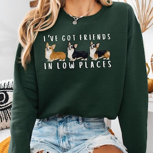 Youth Corgi Sweater Corgi Mom Gift for Her Womens Corgi Sweatshirt Dog Parent Present Funny Kids Corgi Sweatshirt Gift for Corgi Lover Crewneck