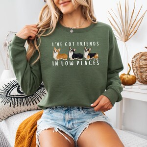Gift for Corgi Lover Crewneck Youth Corgi Sweater Corgi Mom Gift for Her Womens Corgi Sweatshirt Dog Parent Present Funny Kids Corgi Sweatshirt