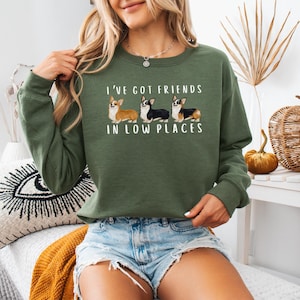 Corgi Dog Parent Kids Corgi Shirt Funny Corgi Sweatshirt Corgi Mom Crewneck Welsh Corgi Lover Sweater Gift for Corgi Mama Present Gift