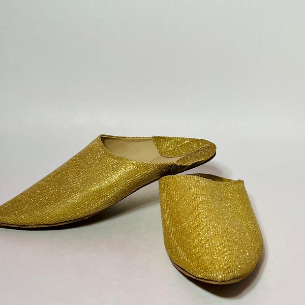 Gold Slippers - Etsy