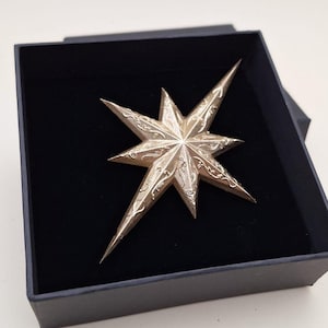 Polarstern – Decoration for the Christmas tree, winter decoration, Christmas tree, tree decorations, gift ideas
