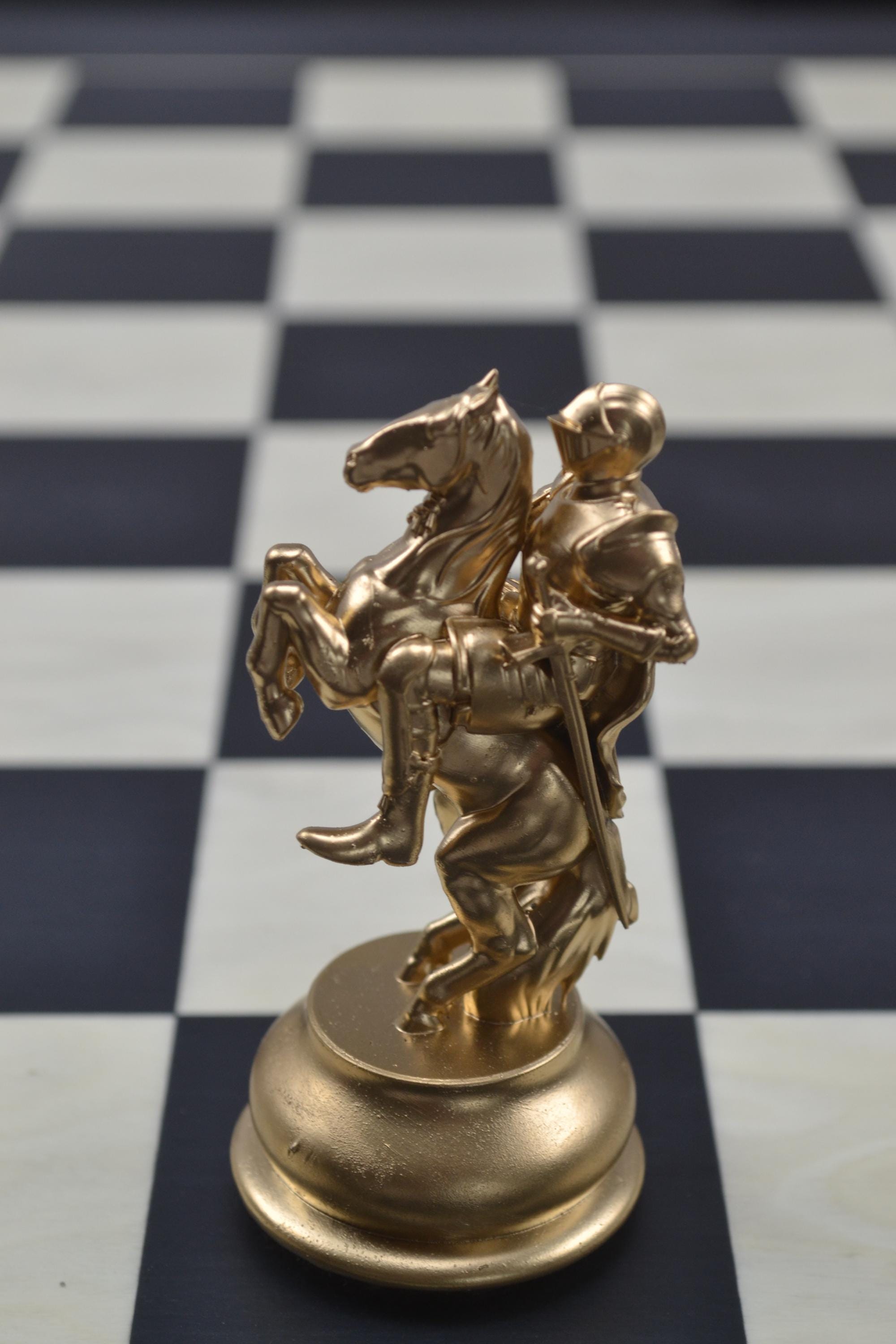 Chess knight horse, warhorse, Camelot