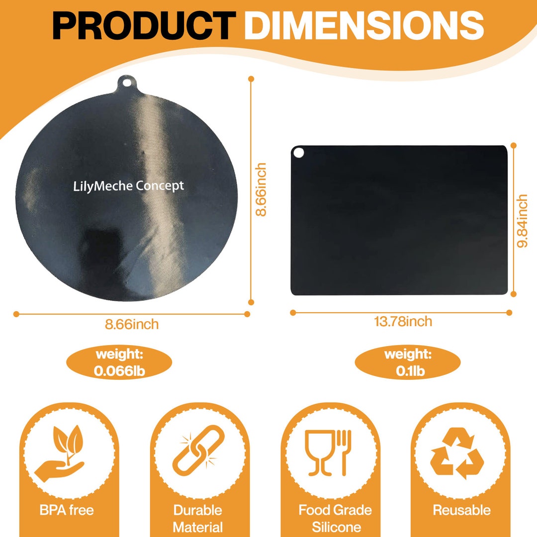 Lilymeche Concept, Induction Cooktop Mat, Silicone Induction Cooker
