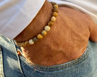 Customizable Beaded Bracelet, Fashion Statement Piece