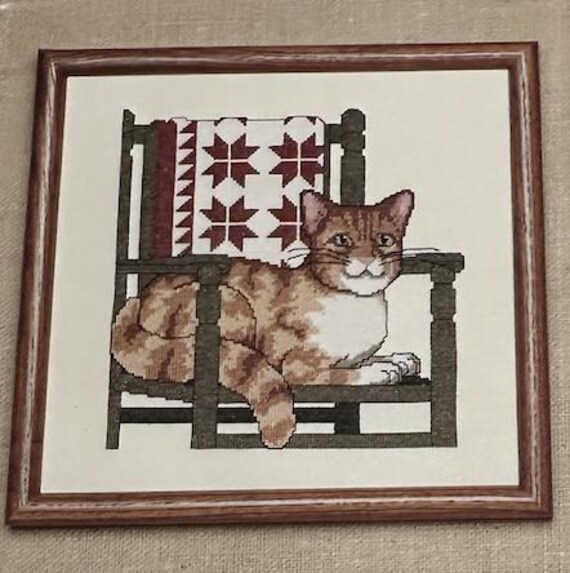 Cross Stitch Cats by American School of Needlework | Vintage