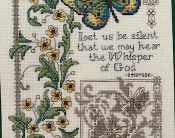 The Whisper of God by Diane Arthurs / Imaginating - Cross Stitch Pattern Only