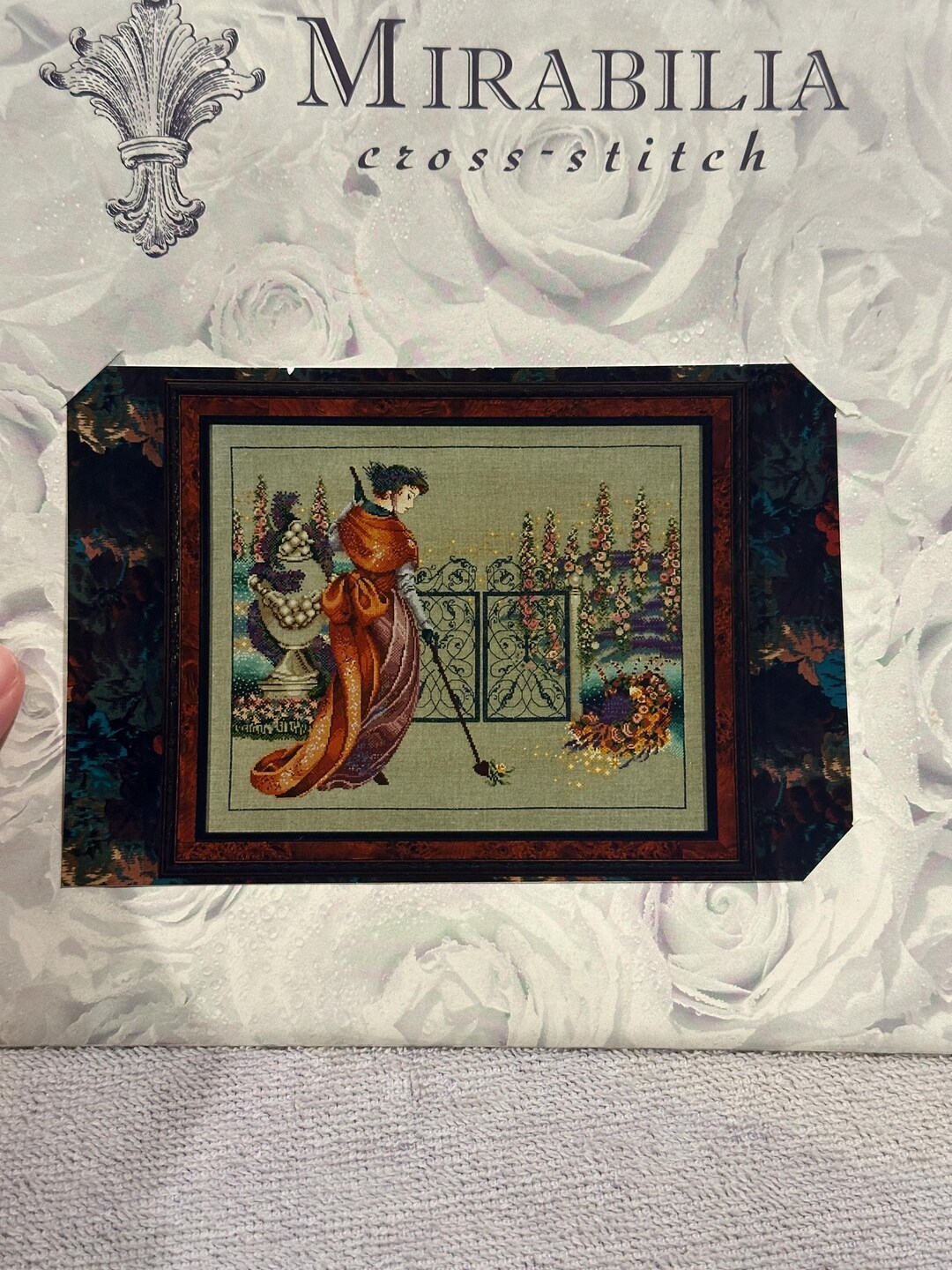 My Lady's Garden by Mirabilia OOP - Cross Stitch Pattern Only