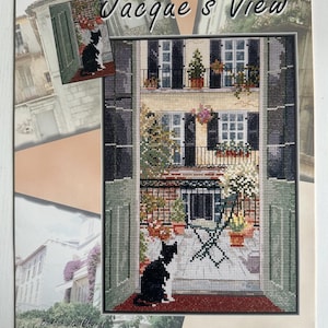 Jacque's View by Barbara and Cheryl | Cross Stitch Leaflet