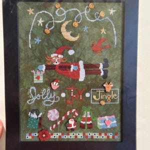 Jolly Jolly de Raise the Roof Designs - Solo patrón de punto de cruz