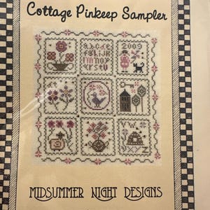 【希少図案】クロスステッチ15種Midsummer Night Designs Midsummer Night Designs Cross Stitch - Etsy