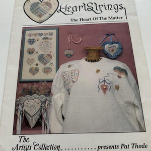 The Heart of the Matter by Heartstrings | Vintage | Cottagecore Cross Stitch Pattern | Grandmacore X-Stitch | Pattern Only
