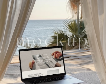 Macbook Mockup | Laptop Mockup | Sofortdownload | modernes Modell | photoshop & jpg Datei | Inhalt Schöpfer | Werbung | professionelles Modell