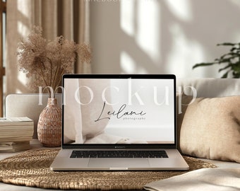 macbook mockup | laptop mockup | instant download | modern mockup | photoshop & jpg file | content creator | marketing | professional mockup