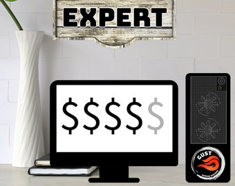 Unique Expert level Gaming PC, Perfect for experienced PC Gamers, Handmade Gift