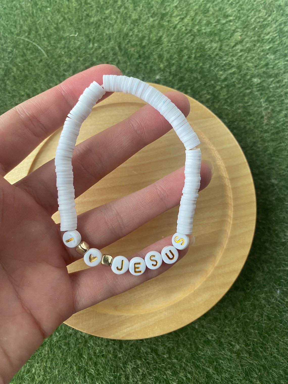 I Love Jesus Bracelet - Etsy