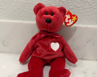 Rare Valentina Beanie Baby with Tag Errors