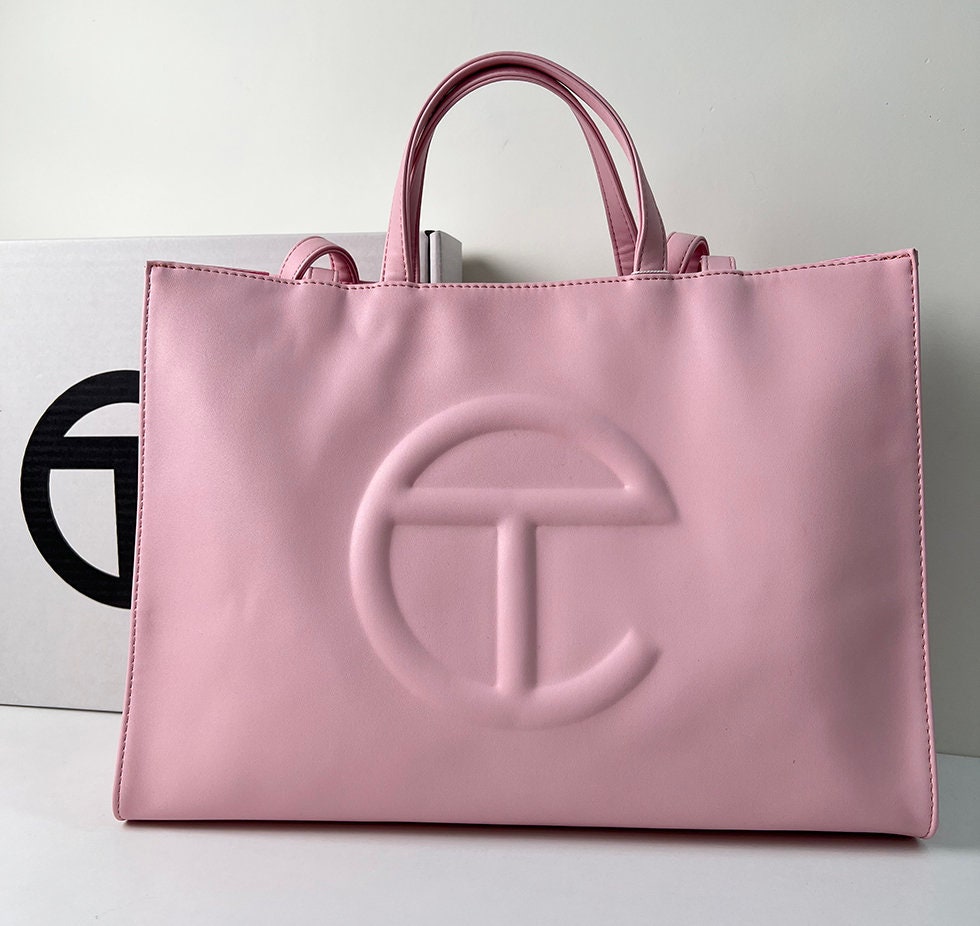 Pink Telfar Inspired Tote Bag 2 Sizes Available Iconic 