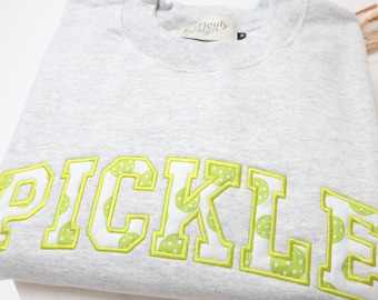 Sudadera con aplique de pickleball / Personalizable / Regalo para jugadores de pickleball