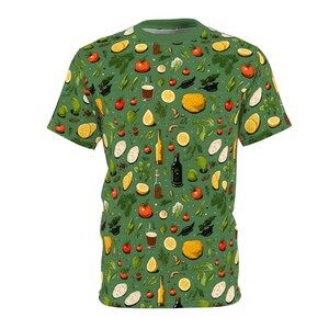 Olive Green Gastronomic Goals Tee