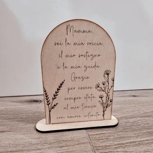 Dedica Quadretto - Regalo Festa della Mamma