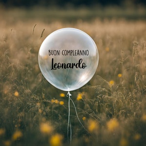 Scritta Decorativa in Vinile per Palloncini o altre superfici