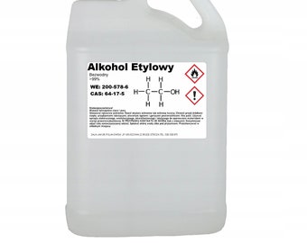 Watervrije ethylalcohol Ethanol (gedenatureerd) >99,8% 5L